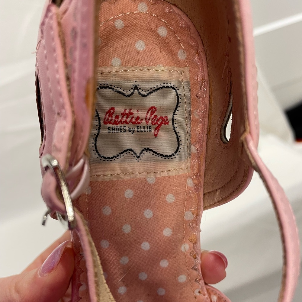 Bettie Page Julie flat size 7 - Picture 5 of 8